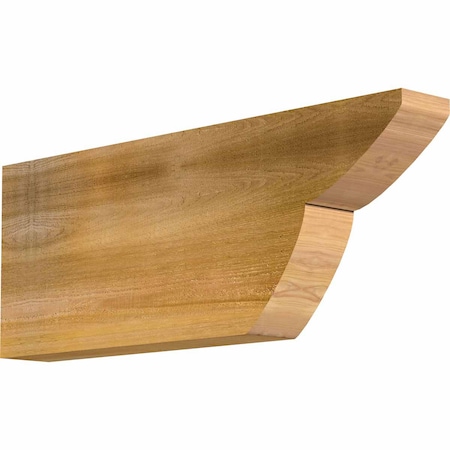 Ekena Millwork Crestline Rough Sawn Rafter Tail, Western Red Cedar, 4"W x 12"H x 32"L RFT04X12X32CRE00RWR